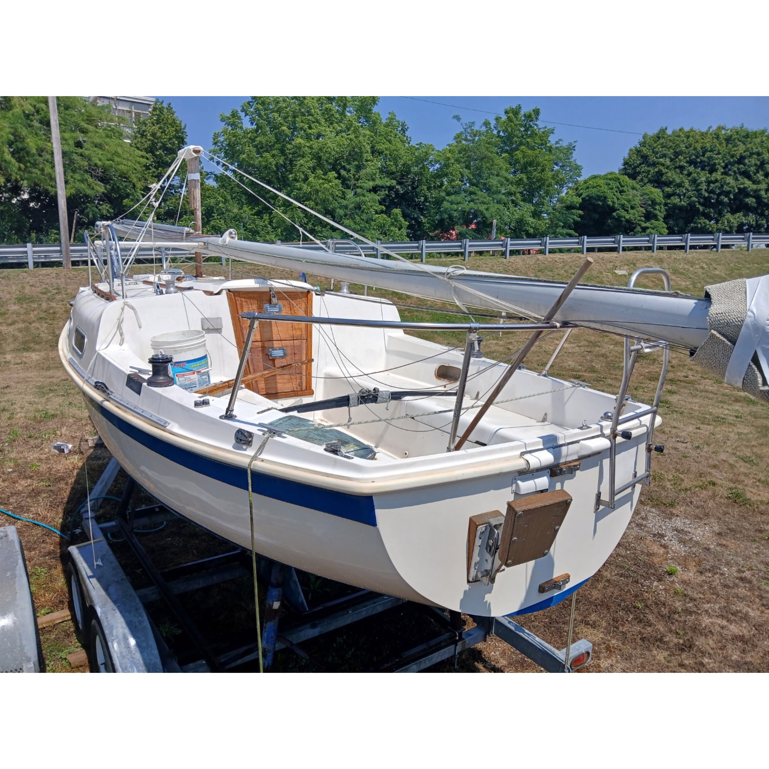 1974 Tanzer 22 Cruising Racing Sailboat 1974 Tanzer 22 Cruising Racing Sailboat