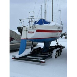 1979 Tanzer 7.5 24ft Sailboat w/ Trailer & 2018 Honda 9.9HP Outboard 1979 Tanzer 7.5 24ft Sailboat w/ Trailer & 2018 Honda 9.9HP Outboard