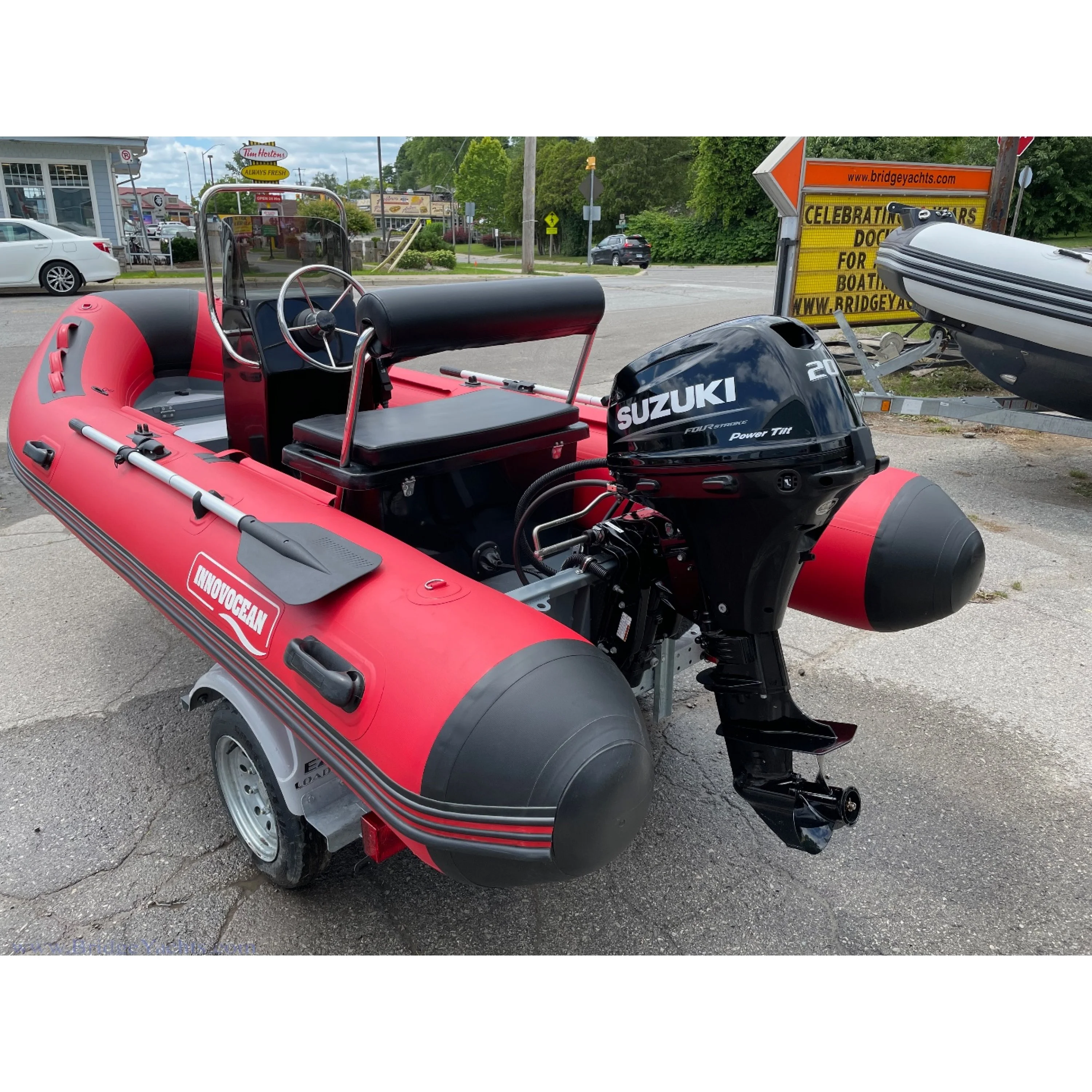 ALD360 12ft Center Console Rib Boat with 20hp Suzuki Outboard Brand