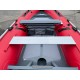 ALD300 10ft Classic Double Deck Aluminum Rib Red/Blk ALD300 10ft Classic Double Deck Aluminum Rib Red/Blk