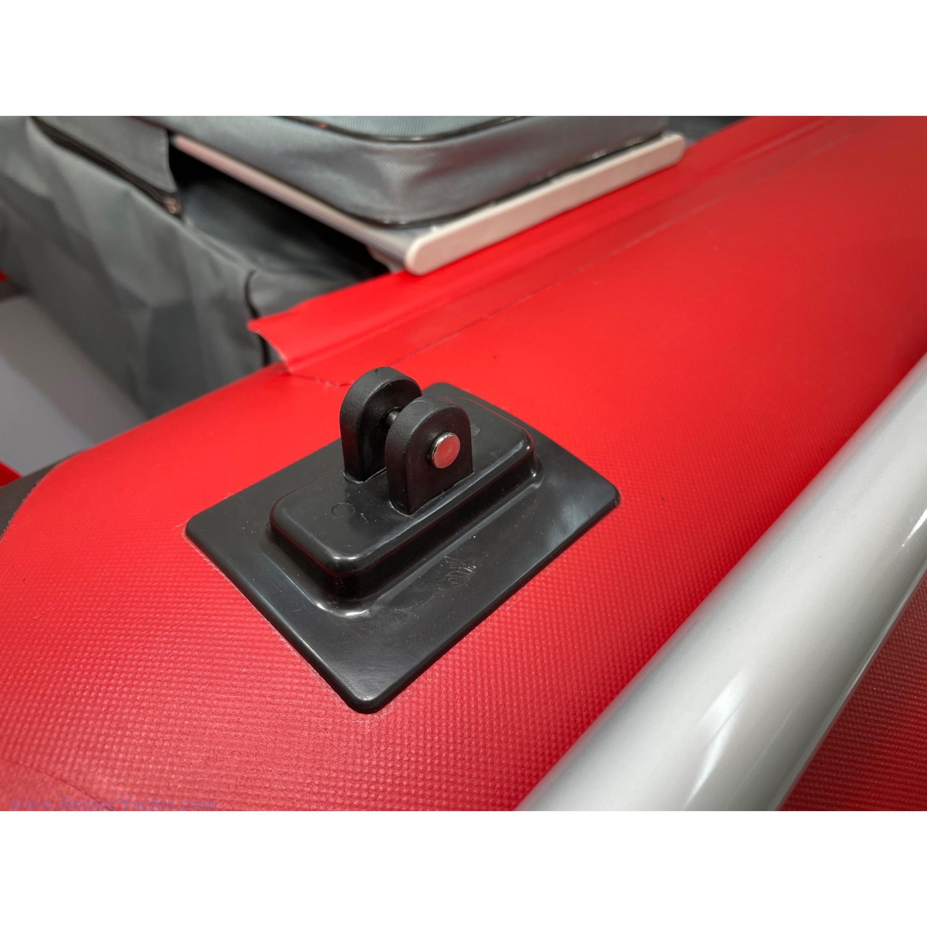 ALD300 10ft Classic Double Deck Aluminum Rib Red/Blk ALD300 10ft Classic Double Deck Aluminum Rib Red/Blk