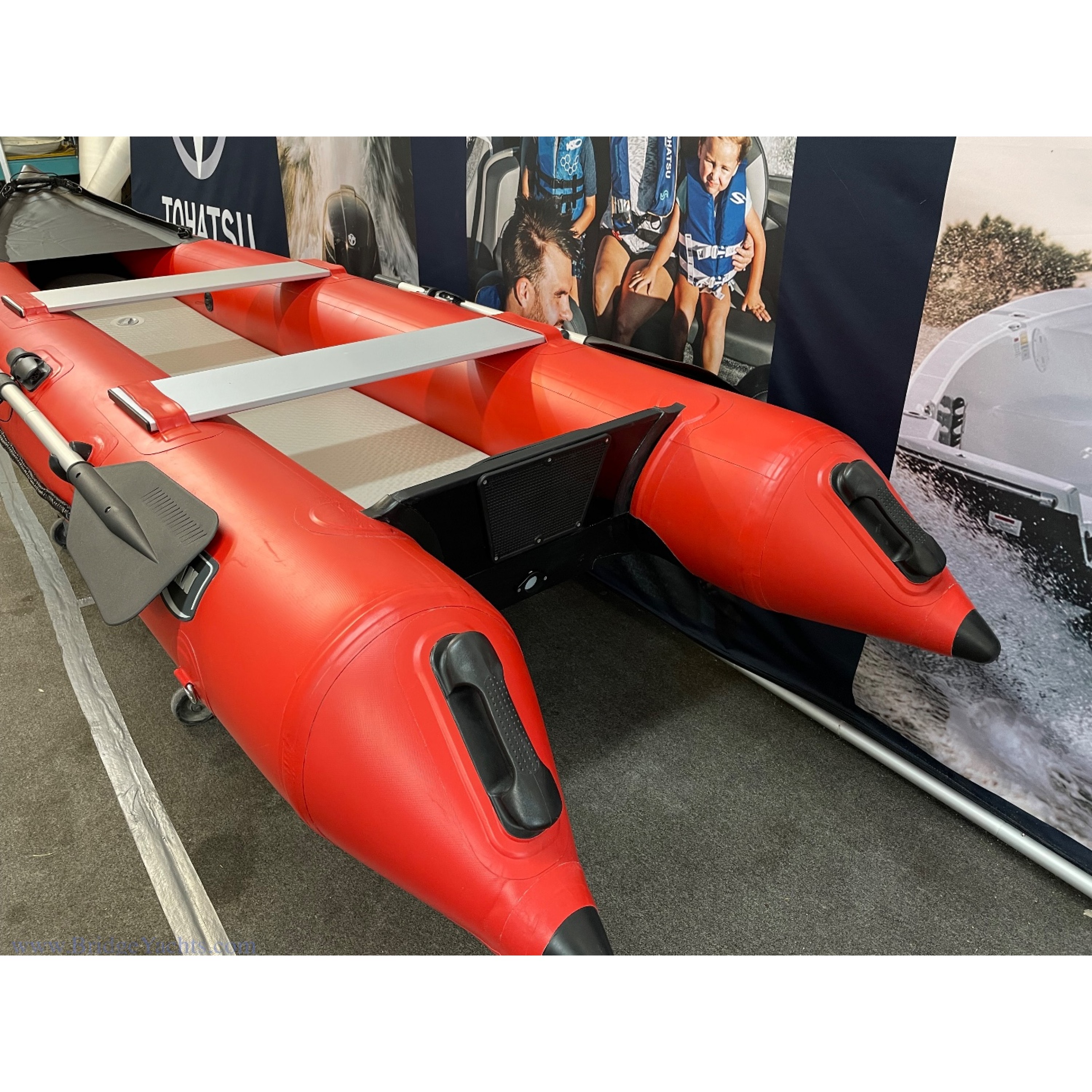 INNOVOCEAN 365 SPORT INFLATABLE CANOE - RED