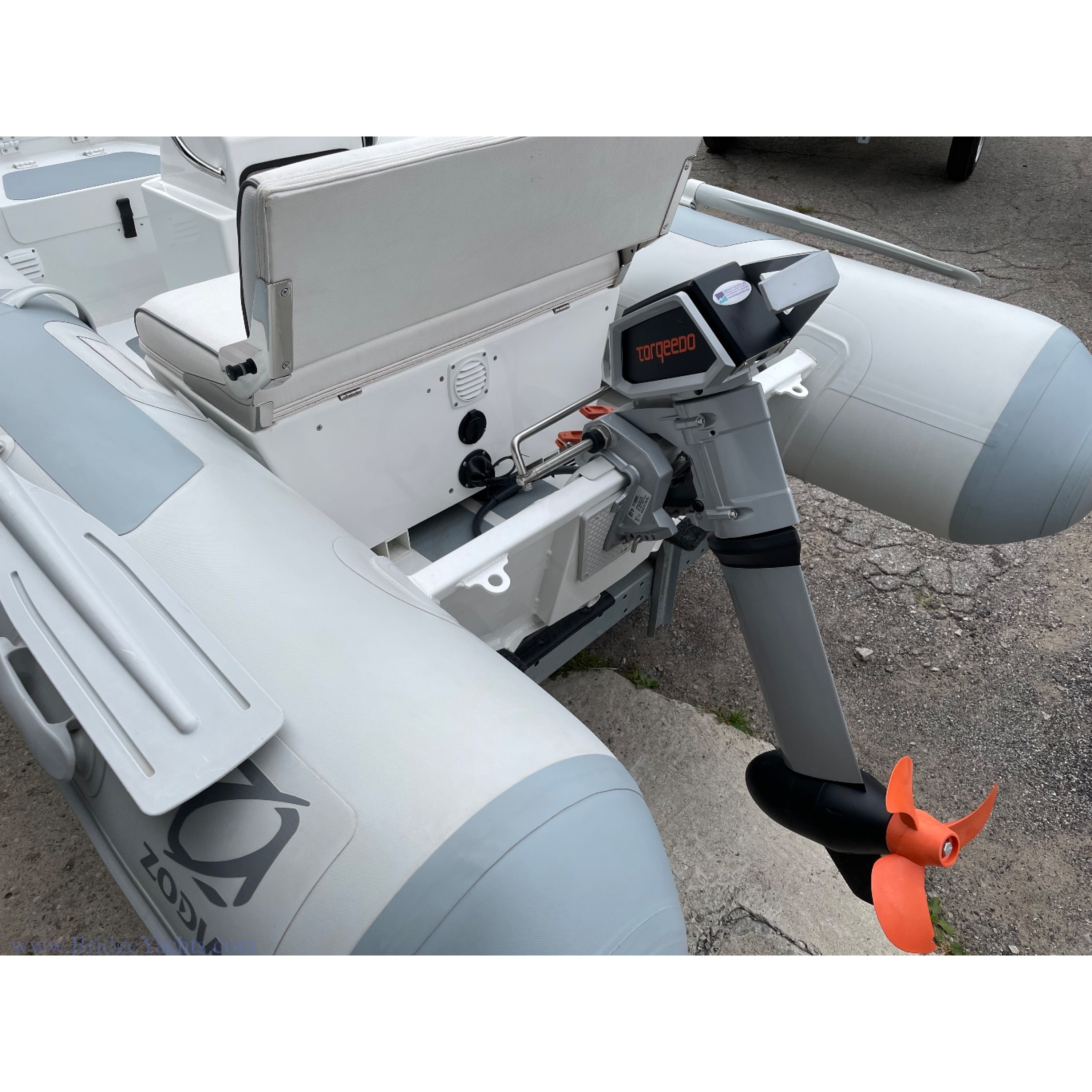 11" Zodiac Electric Torqeedo Rib 11" Zodiac Electric Torqeedo Rib