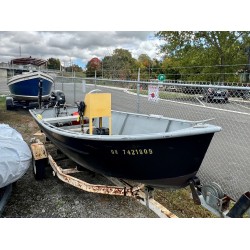 Used 16 Tiller Marine Custom Work Boat w/Mercury 25hp