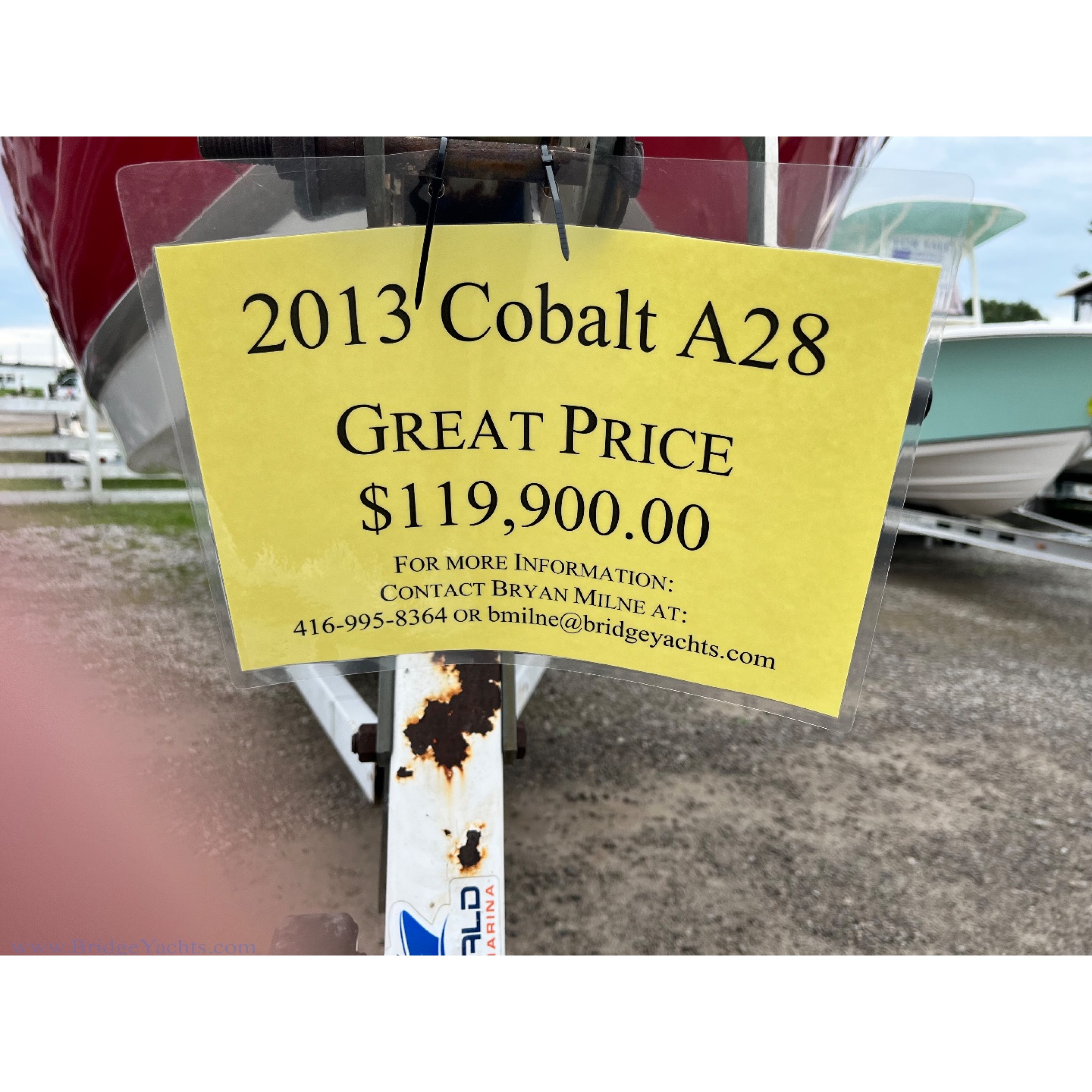 2013 28' 6" COBALT A28 Bow Rider