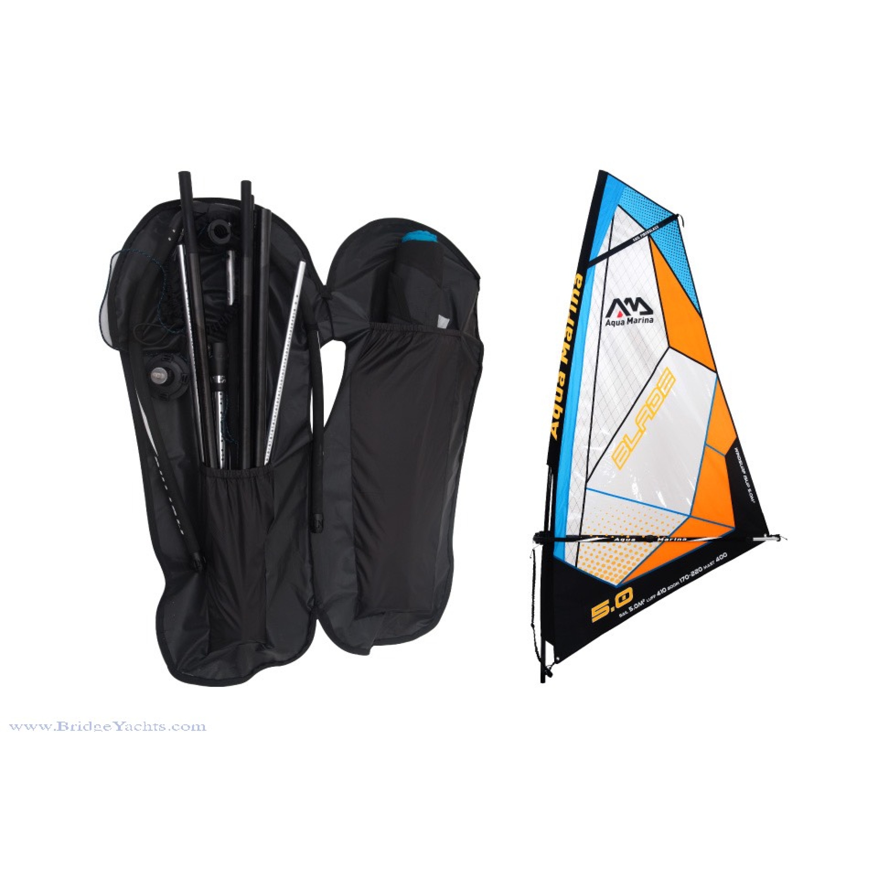 AQUA MARINA BLADE 10' 10" PADDLEBOARD & WIND SURFER