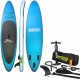 10' 6" Seachoice 86941 Inflatable Paddle Board (Sup) Kit