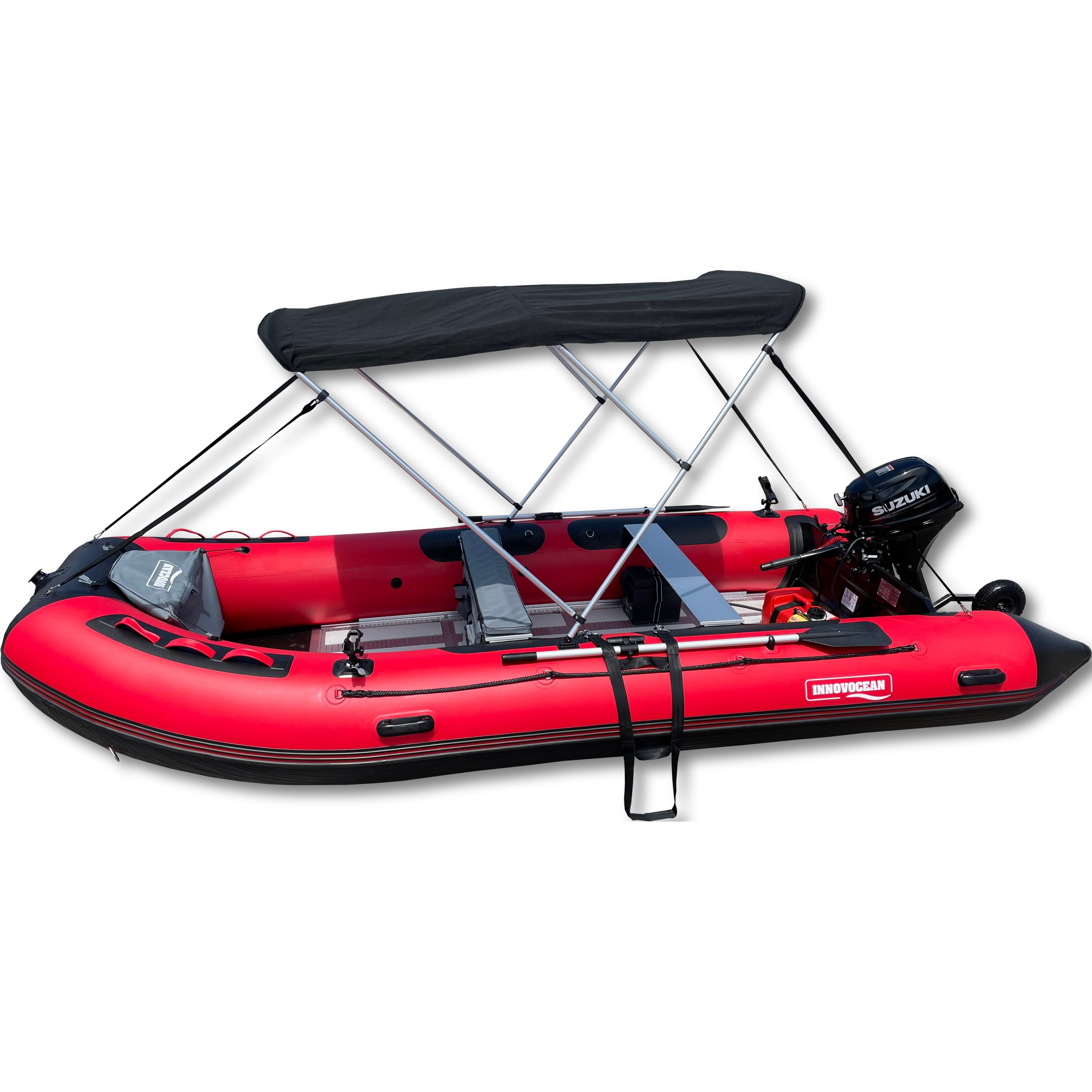 JETMA380 12.5ft Jet Metal Master Red/Blk Inflatable Boat JETMA380 12.5ft Jet Metal Master Red/Blk Inflatable Boat