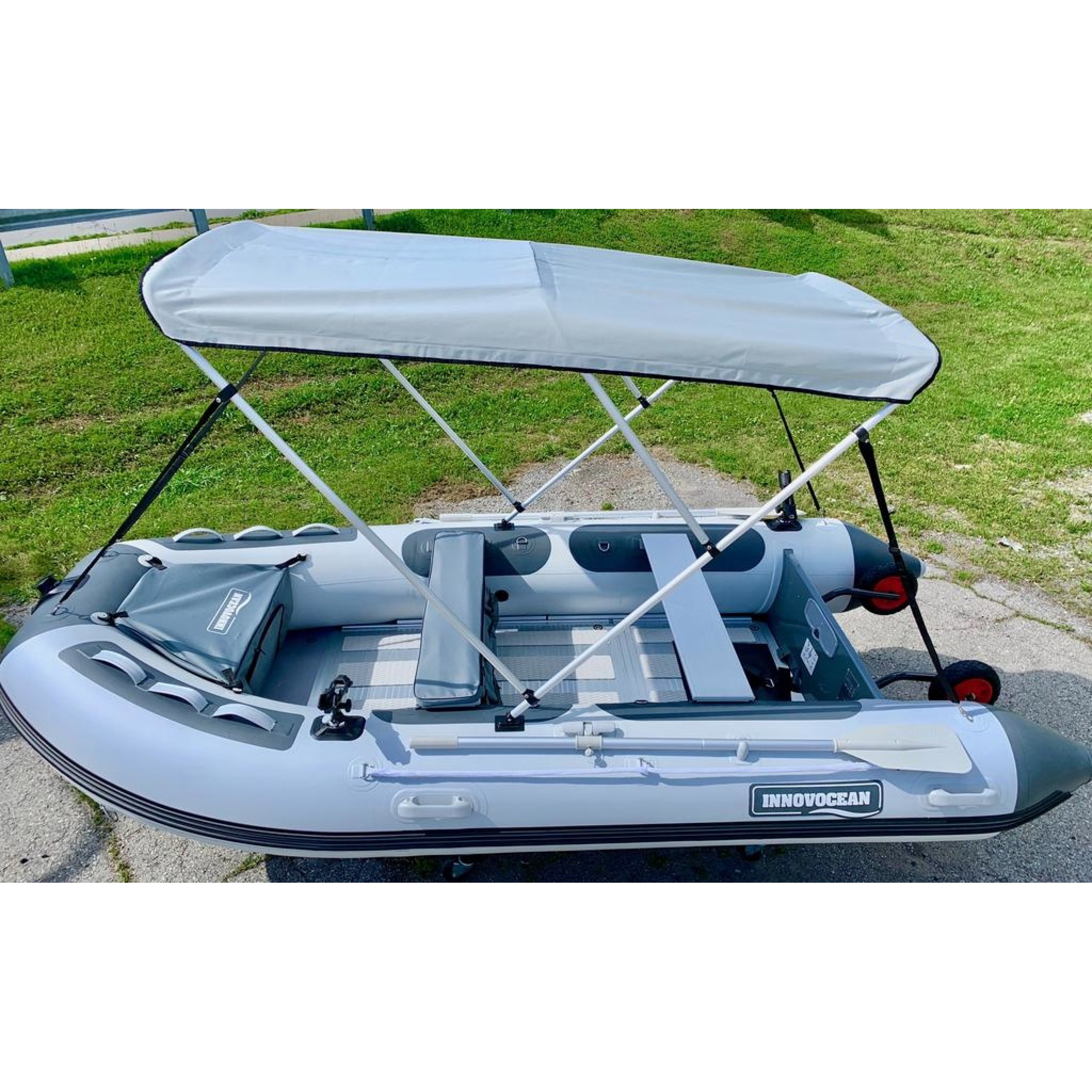 MA360 12ft Metal Master Gray Inflatable Boat
