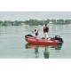 MA360 12ft Metal Master Red/Blk Inflatable Boat