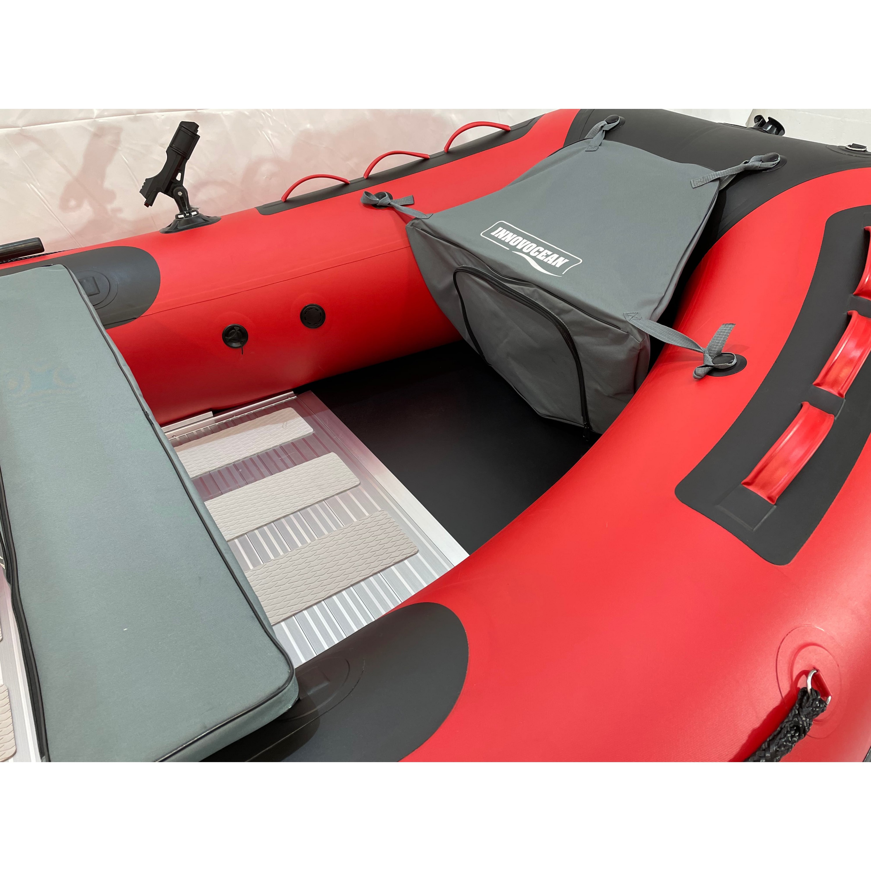 MA360 12ft Metal Master Red/Blk Inflatable Boat