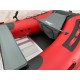 MA380 12.5ft Metal Master Red/Blk Inflatable Boat