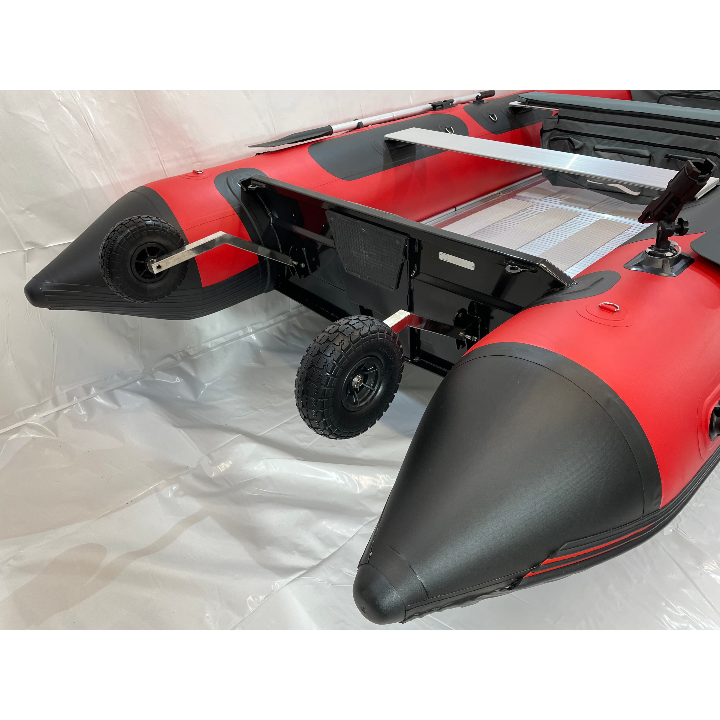 MA360 12ft Metal Master Red/Blk Inflatable Boat