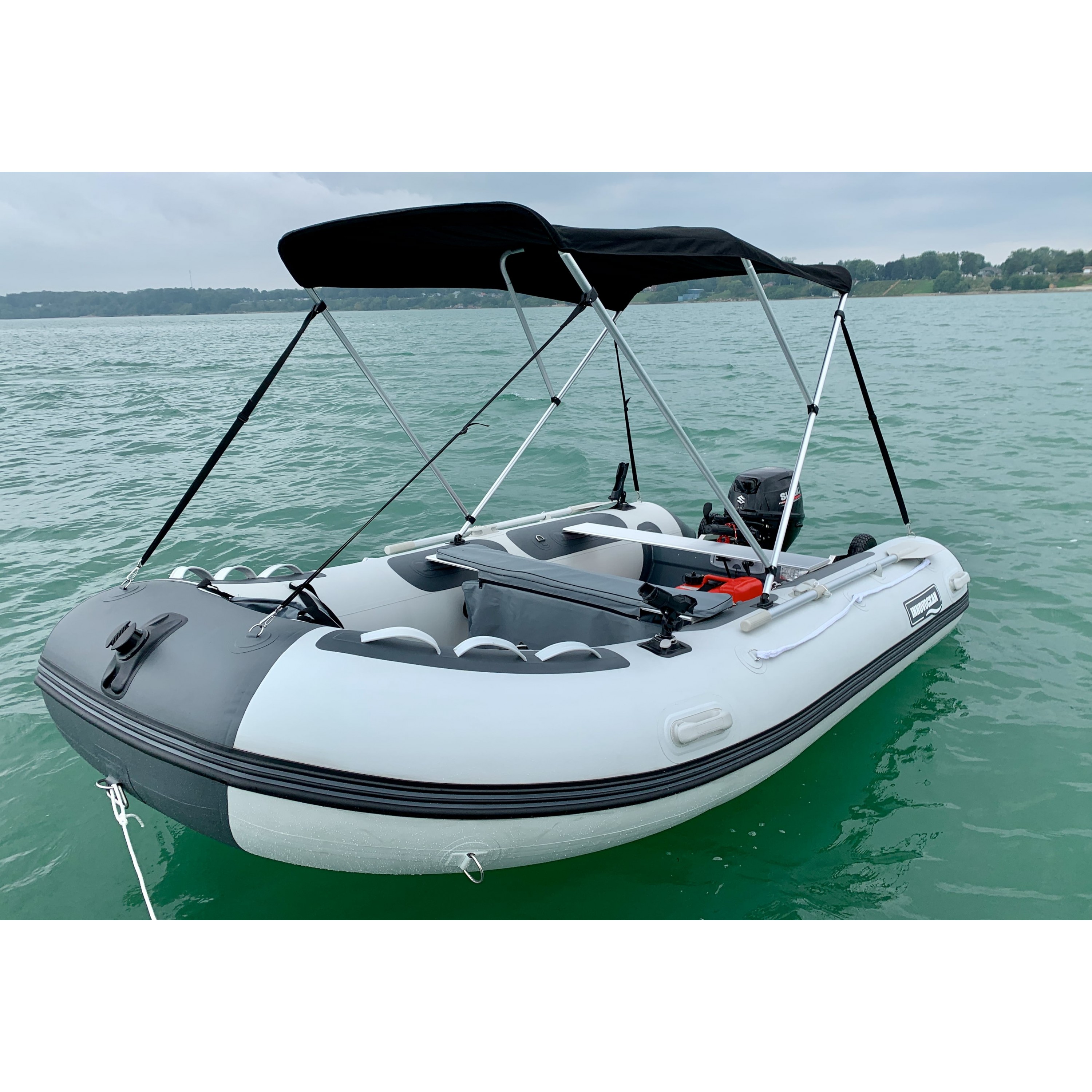 MA330 11ft Metal Master Gray Inflatable Boat
