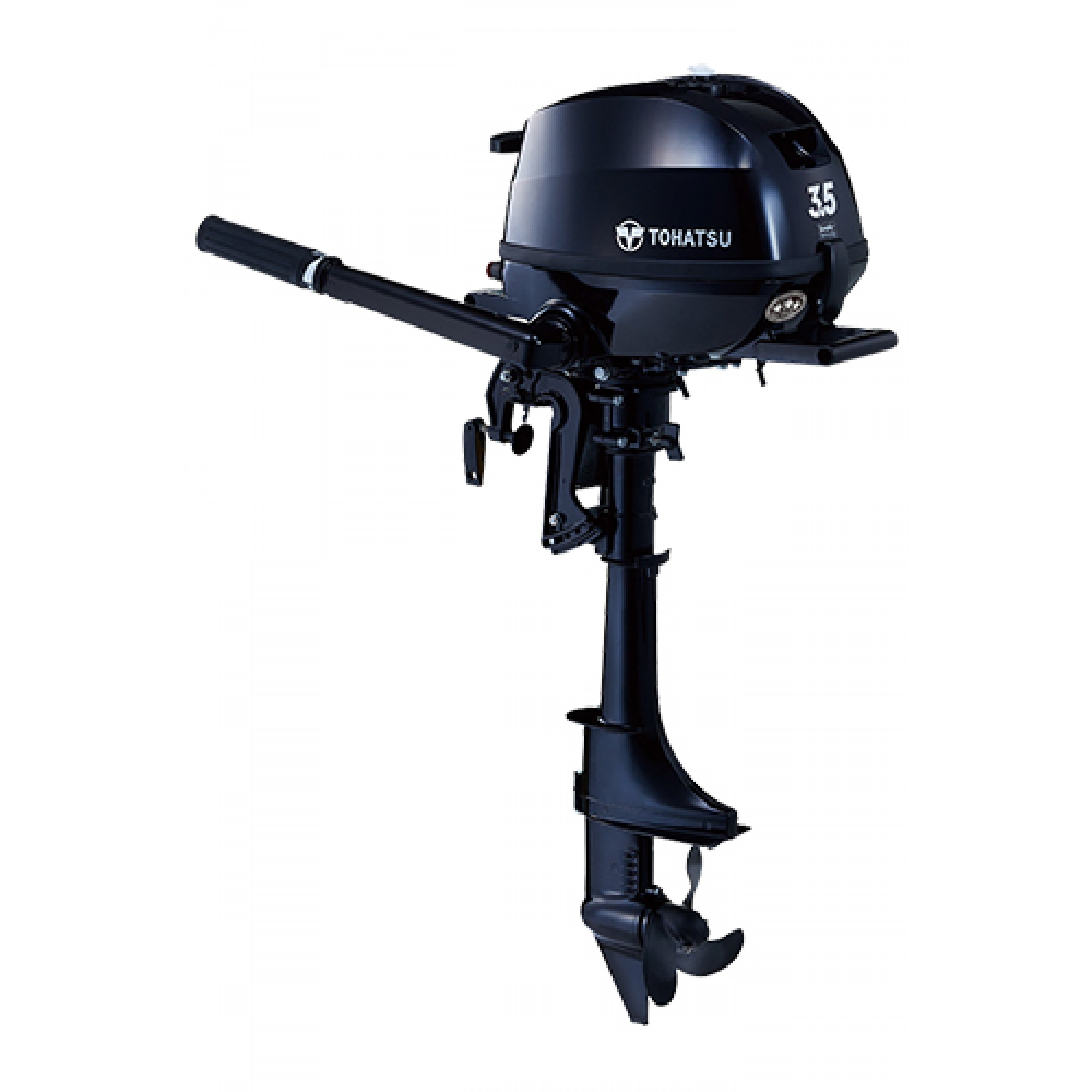 3.5 HP Tohatsu Outboard Motor, MFS3.5CS 3.5 HP Tohatsu Outboard Motor, MFS3.5CS