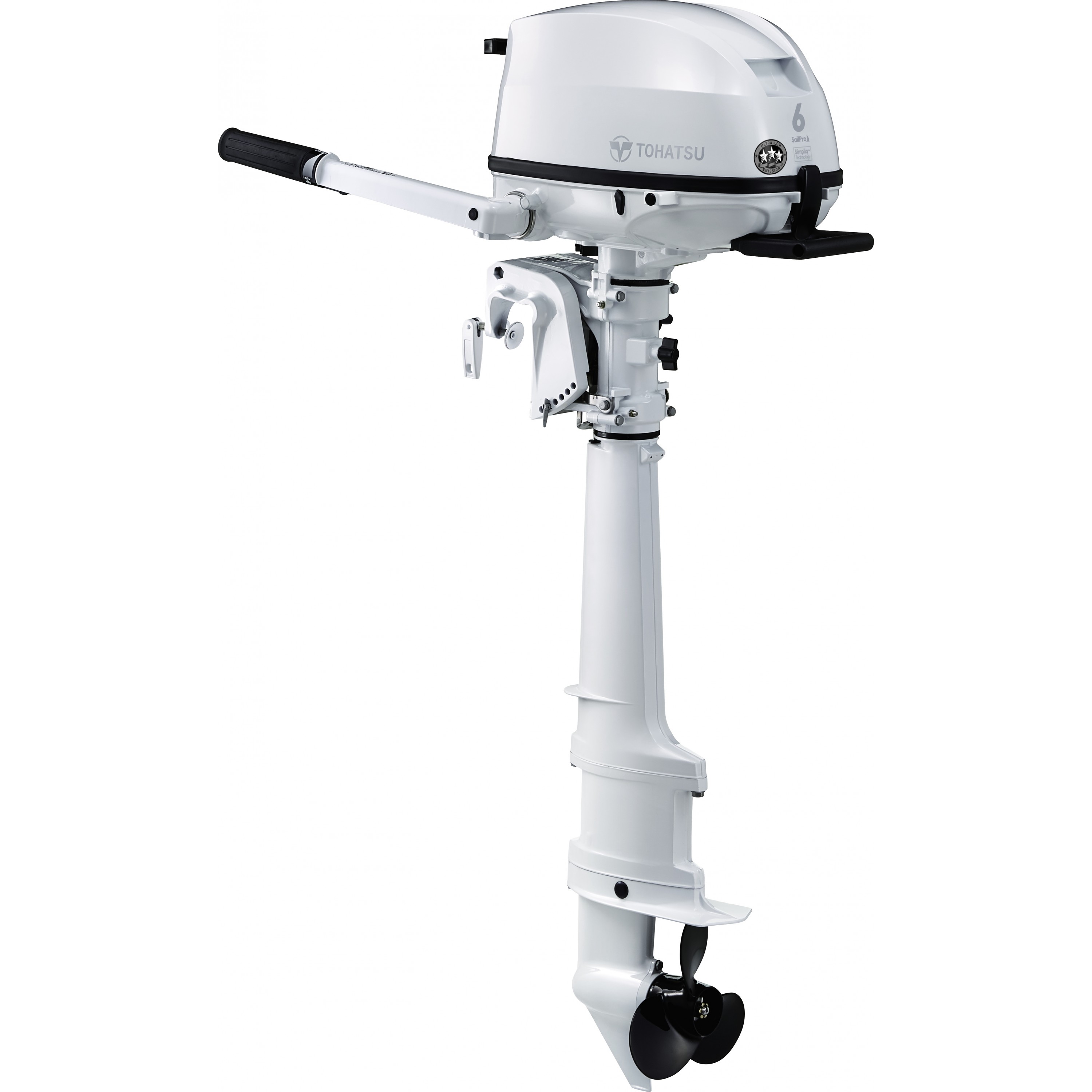 6 HP Tohatsu Outboard Motor, MFS6DWSPROL 6 HP Tohatsu Outboard Motor, MFS6DWSPROL