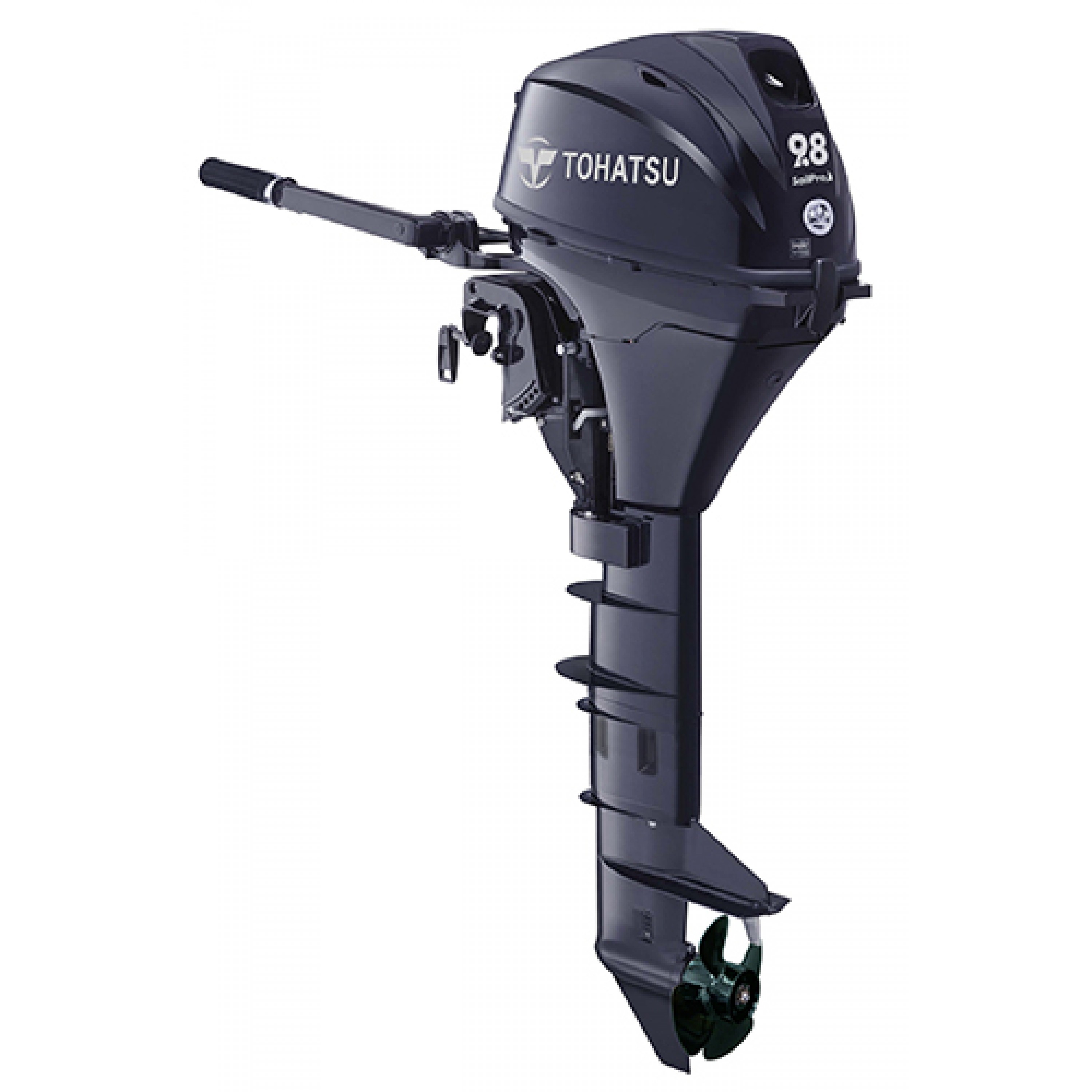 9.8 HP Tohatsu Outboard Motor, MFS9.8BSPROEFUL 9.8 HP Tohatsu Outboard Motor, MFS9.8BSPROEFUL