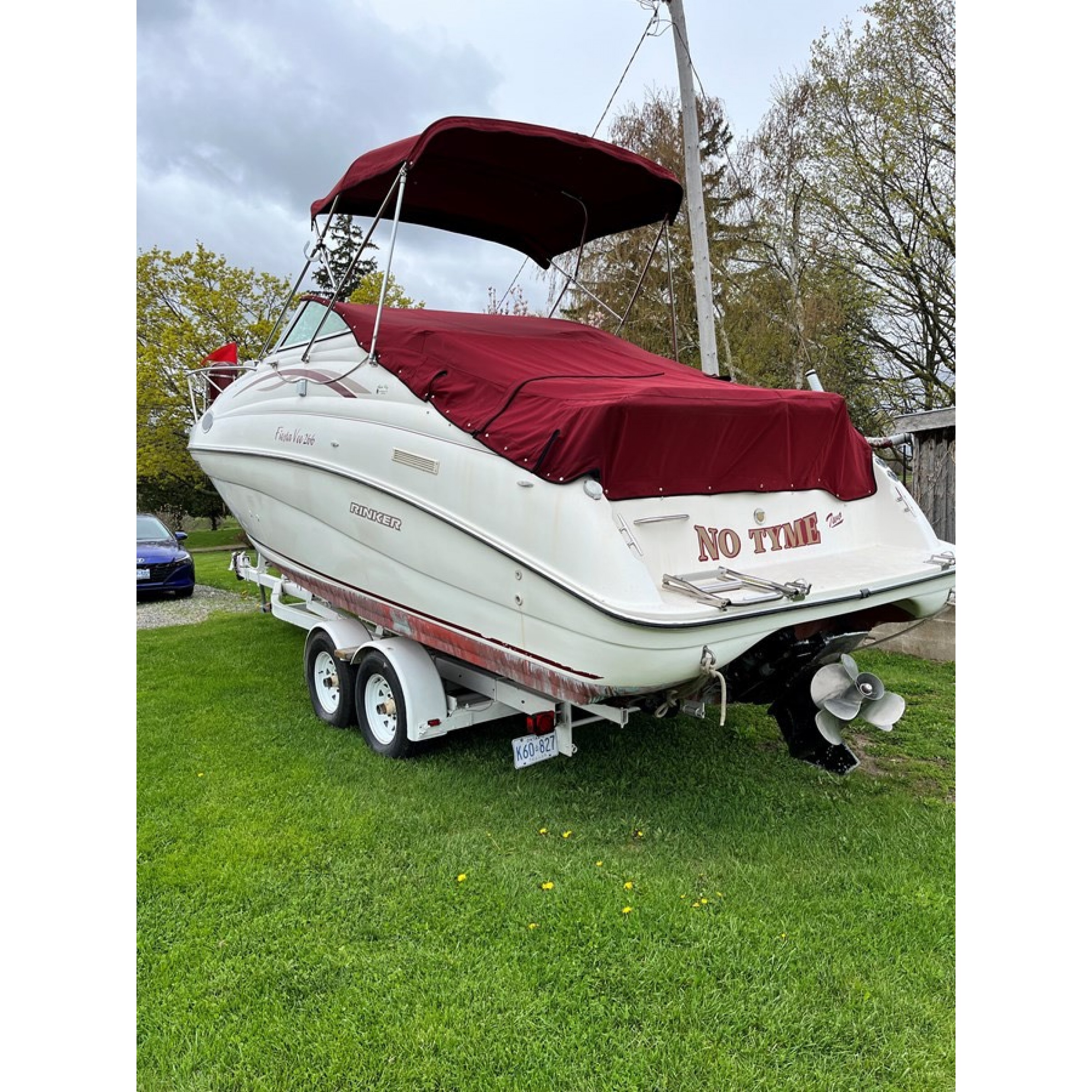 1996 27' 6" RINKER Festa Vee 266 Cuddy Boat No Time 1996 27' 6" RINKER Festa Vee 266 Cuddy Boat No Time