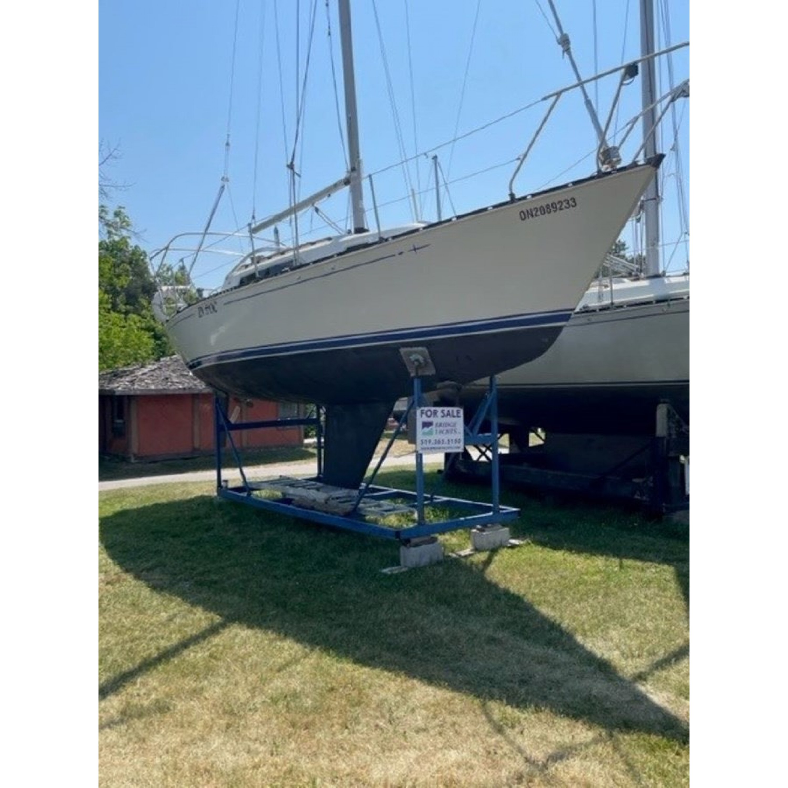 1983 28' 6" C and C YACHTS Cruising Sailboat In Hoc