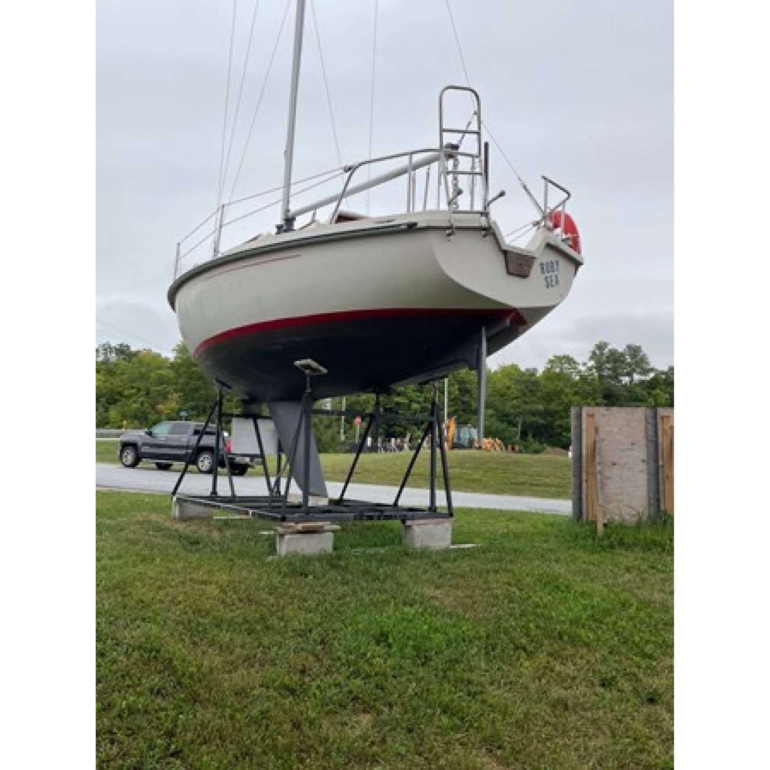 1982 22' EDEL FRANCE Cruising Sailboat Ruby Sea