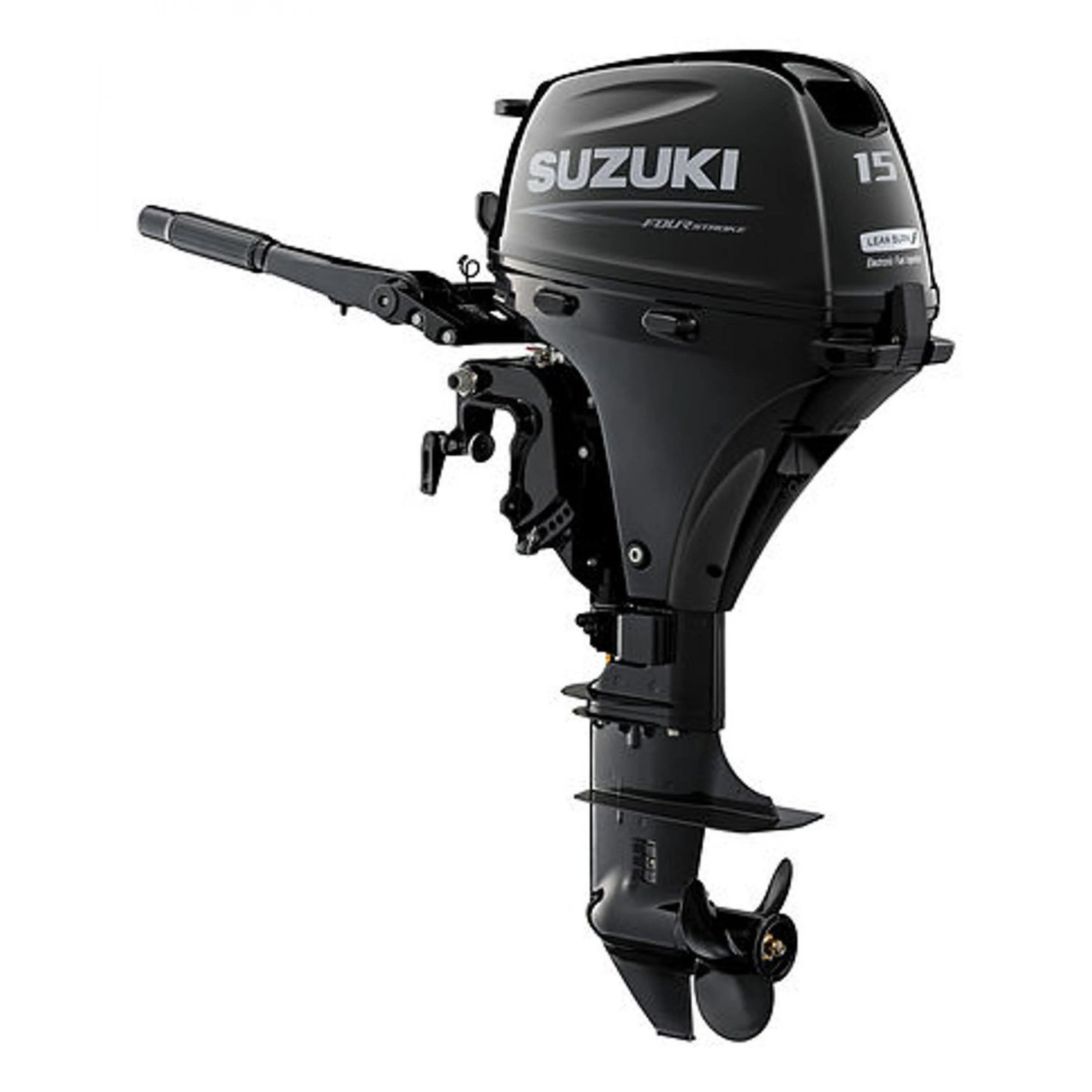 15 HP, SUZUKI OUTBOARD, DF15AES, EFI, 15IN, TILLER, FUEL TANK INCLUDED, ELEC START 15 HP, SUZUKI OUTBOARD, DF15AES, EFI, 15IN, TILLER, FUEL TANK INCLUDED, ELEC START