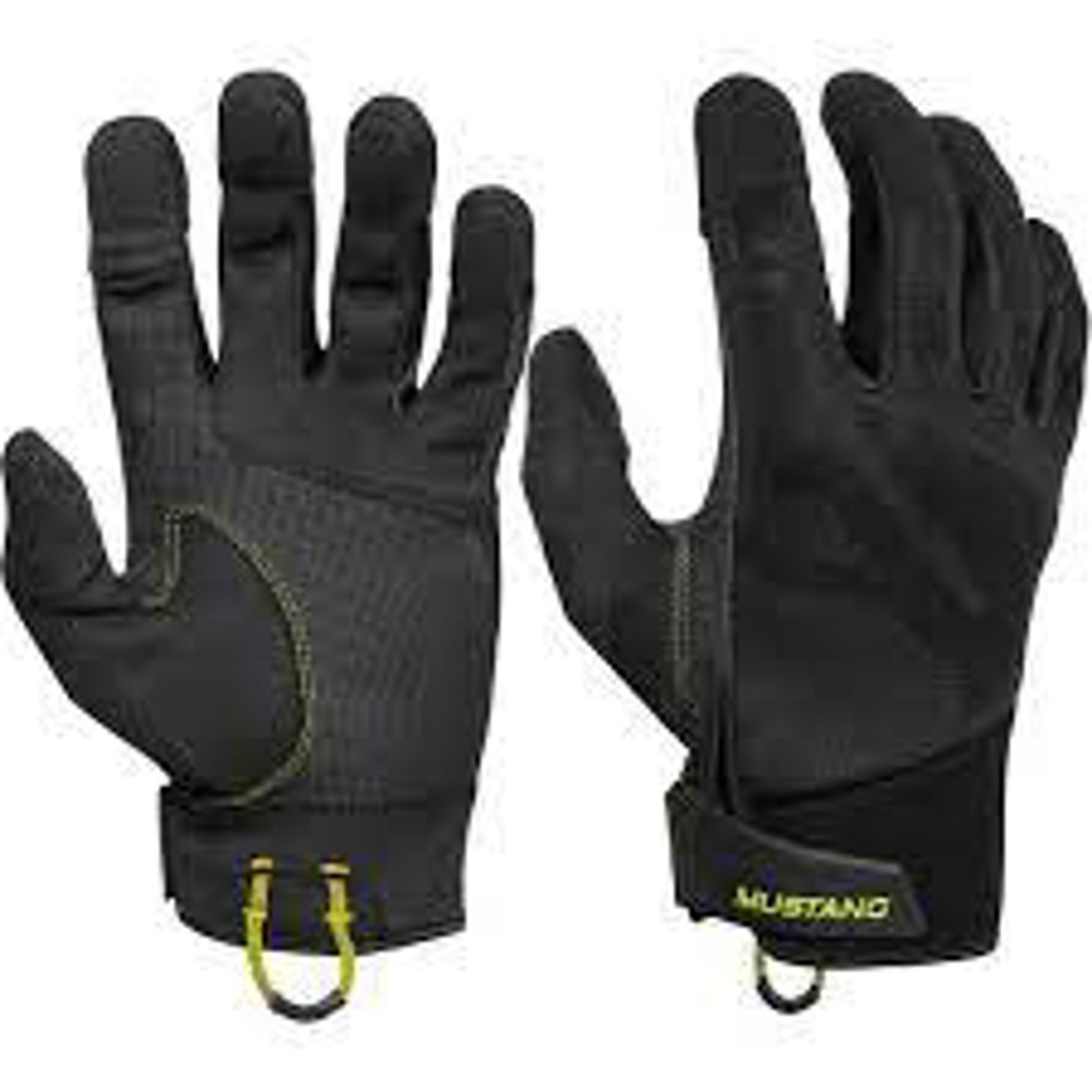 MUSTANG TRACTION GLOVE MED. W/RED