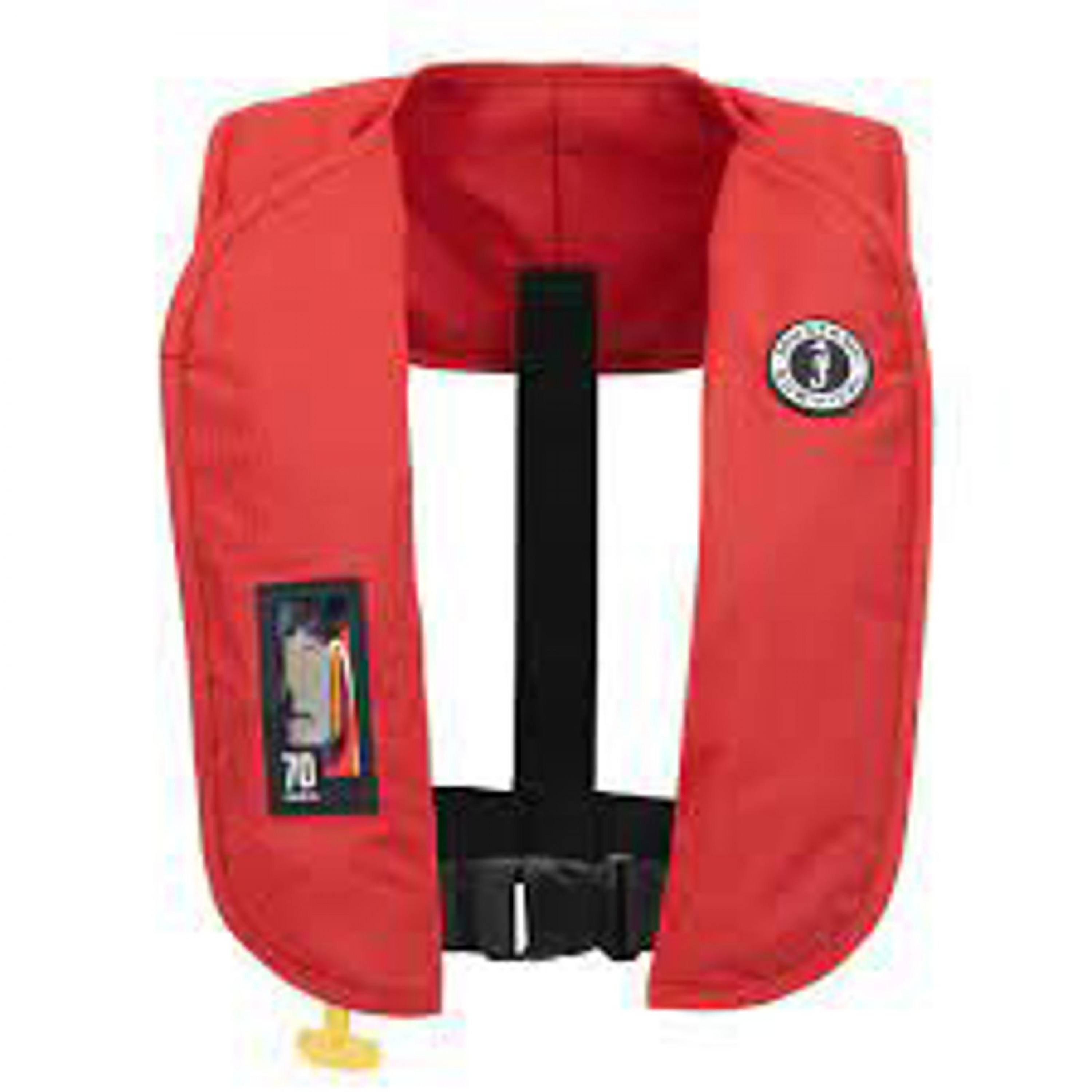 MUSTANG MANUAL INFLATABLE PFD MIT 70 RED