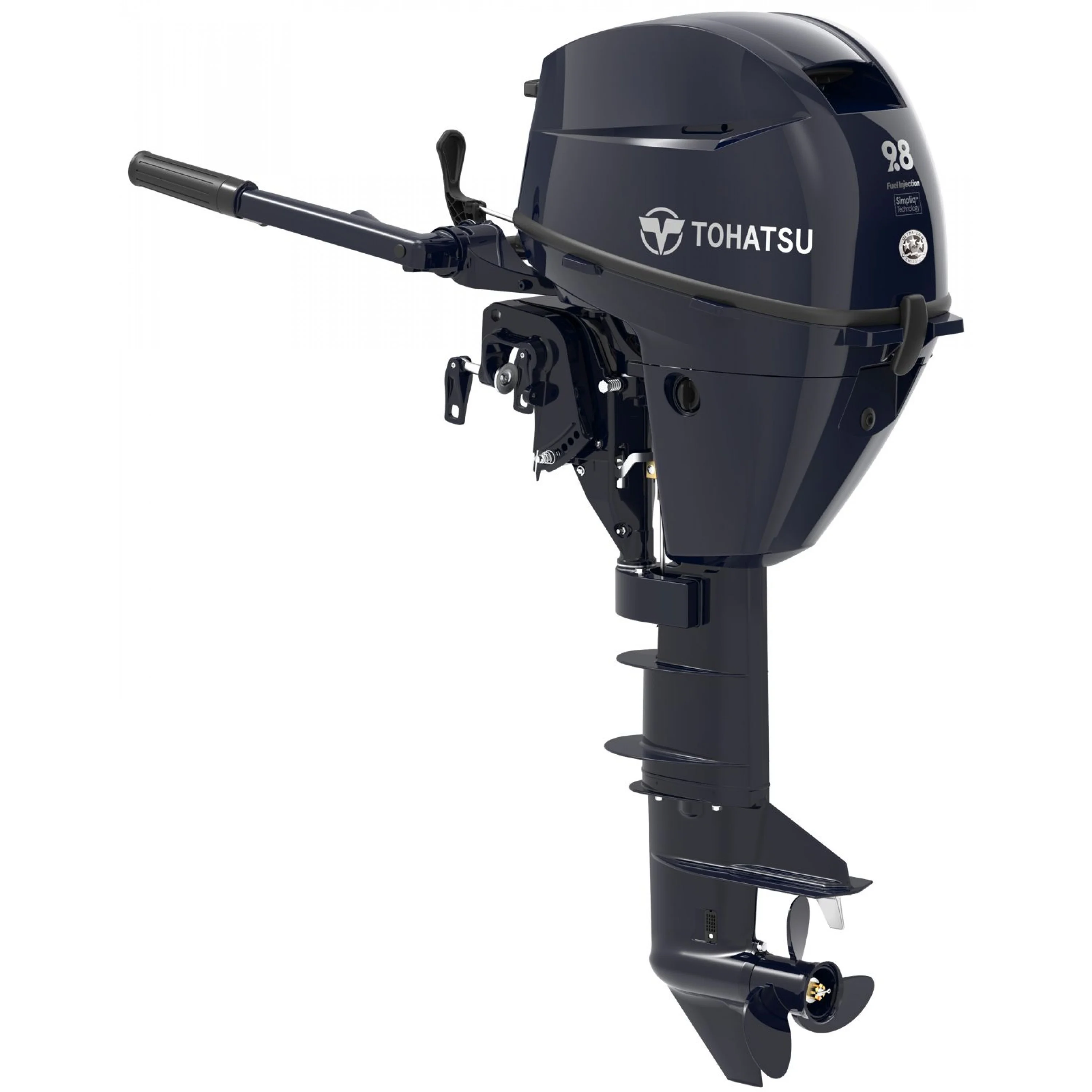 9.8 HP, TOHATSU OUTBOARD, MFS9.8CEFL, EFI, 20, TILLER, FUEL TANK, ELEC START 9.8 HP, TOHATSU OUTBOARD, MFS9.8CEFL, EFI, 20, TILLER, FUEL TANK, ELEC START