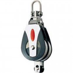 RONSTAN SERIES 40 BLOCK, DOUBLE, BECKET, SWIVEL  10MM, 3/8"