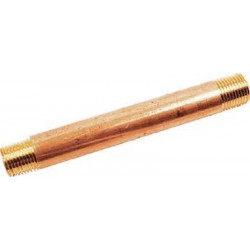 BENNETT 4" BRASS PIPE NIPPLE BENNETT 4" BRASS PIPE NIPPLE