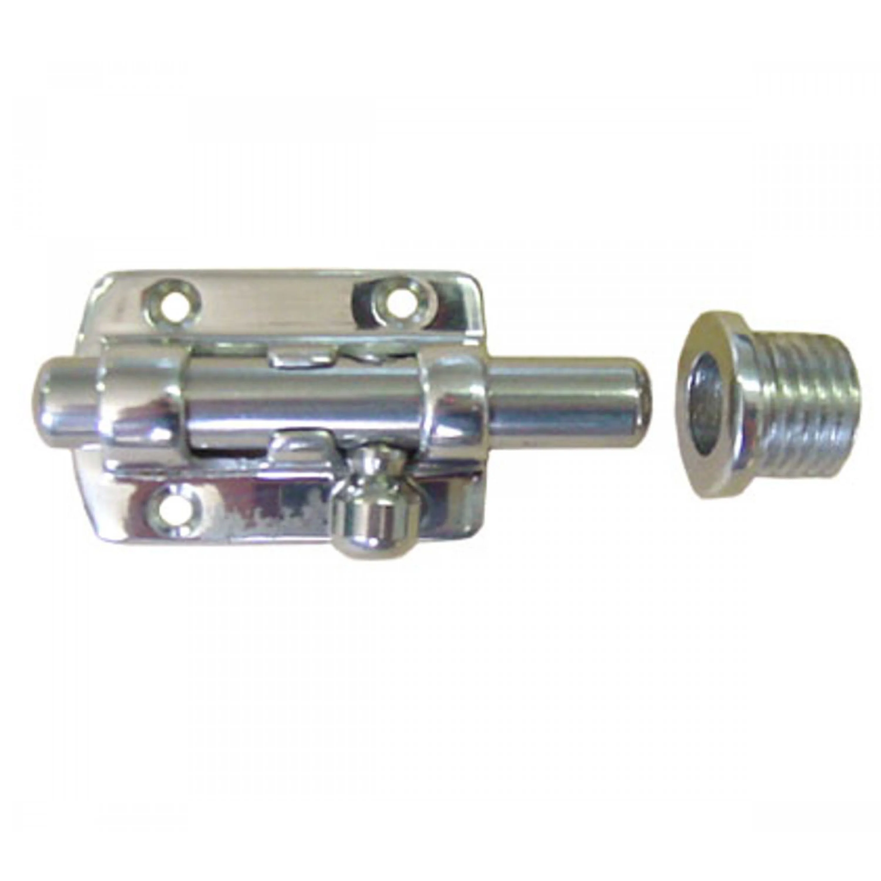 BARREL BOLT 2-3/8"  SS316 PRE-CAST W/BULKHEAD KEEP