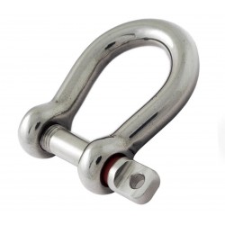 SHACKLE BOW 1/4" SCREW EYE PIN SHAKE PROOF