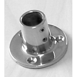 RAIL FITTING 90 DEGREE ROUND 1"  SS316