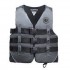 LIFE VEST - NYLON WATER SPORT VEST CHARCOAL/BLACK SIZE M MUSTANG