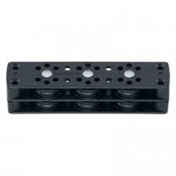 HARKEN 273 SMALL BOAT DECK ORGANIZER STACKED THREE SHEAVE HARKEN 273 SMALL BOAT DECK ORGANIZER STACKED THREE SHEAVE