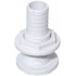 THRU HULL CONNECTOR 1 1/2" WHITE