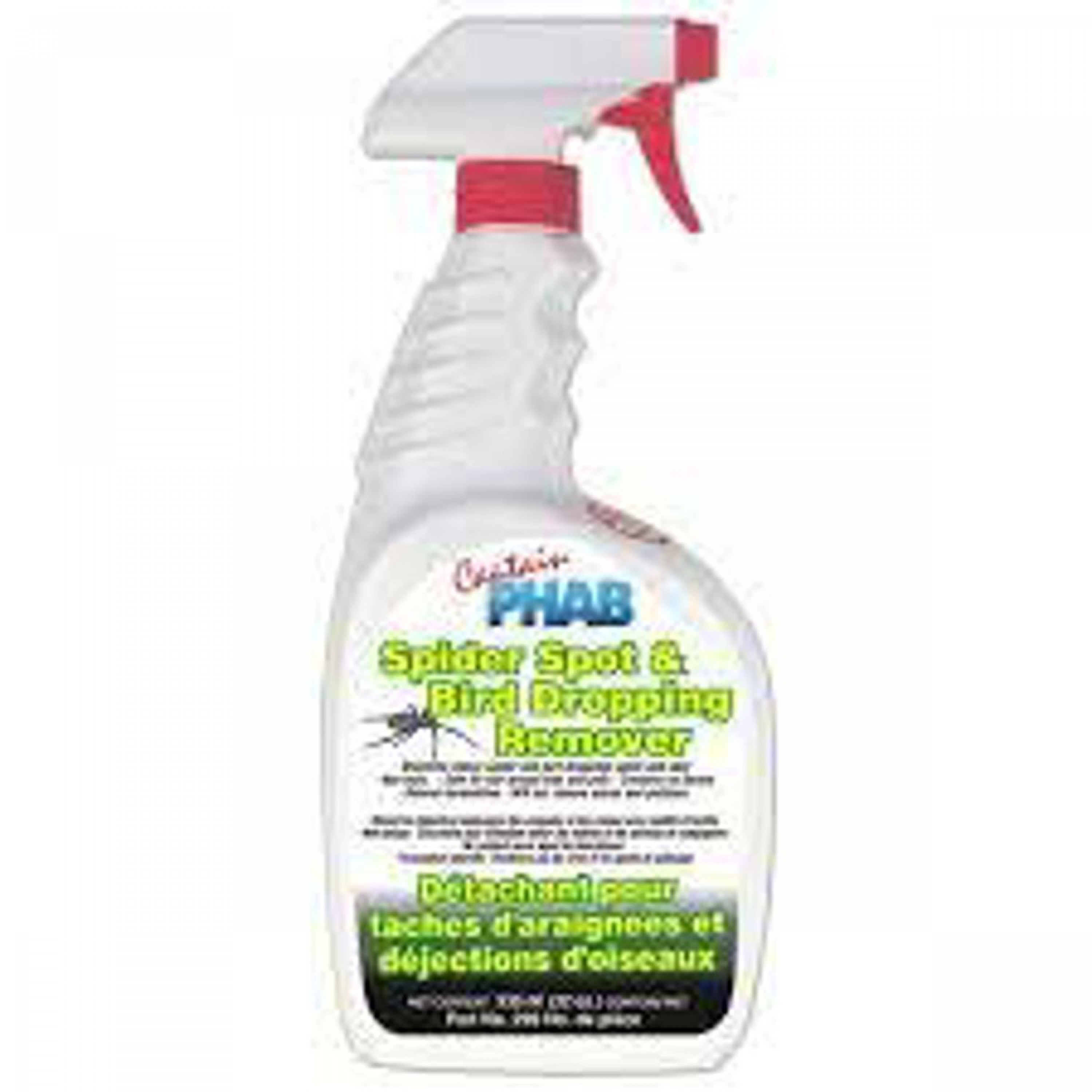 CAPT PHAB BIRD DROPPING & SPIDER SPOT REMOVER 935ML W/SPRAYER