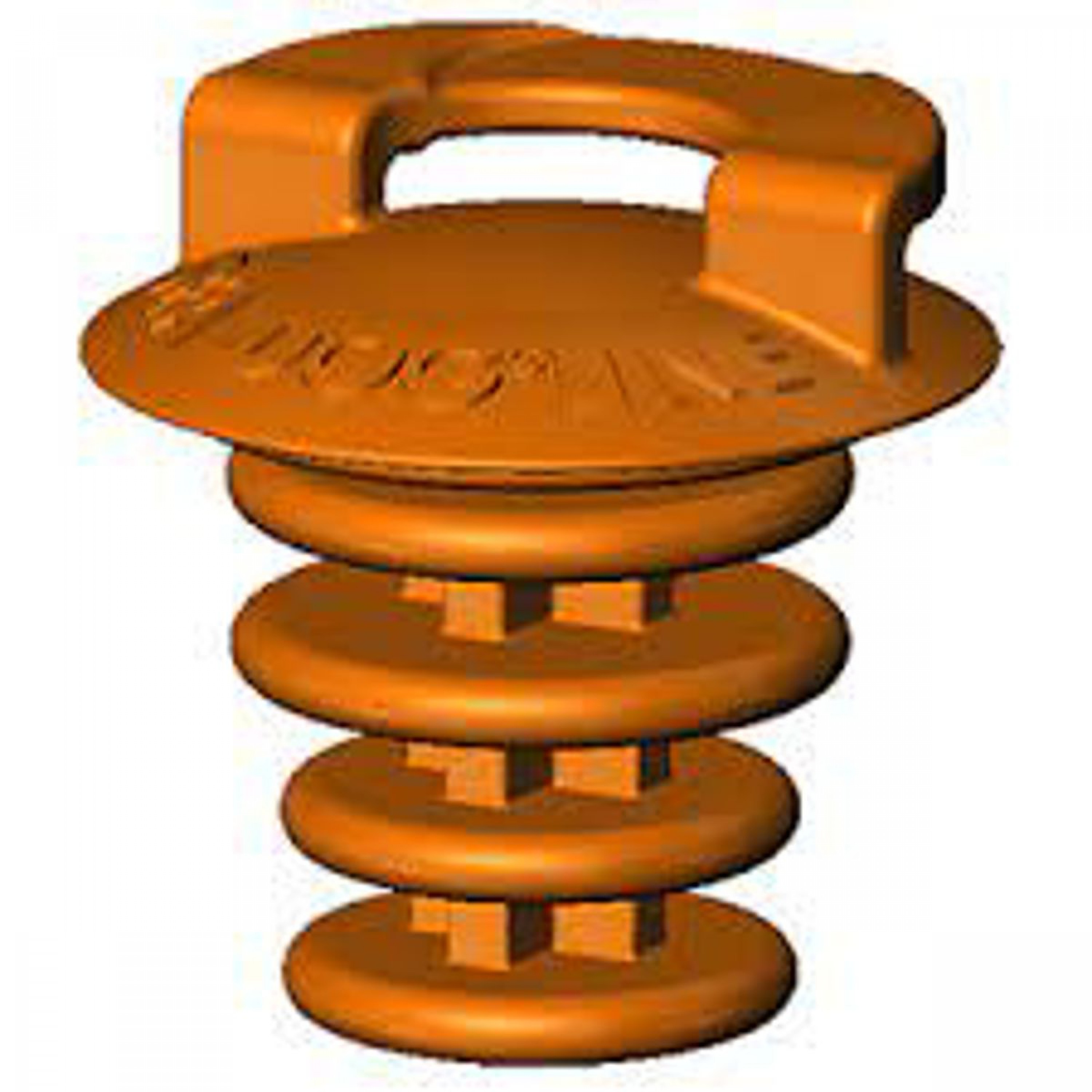 EMERGENCY DECK FILL PLUG ORANGE FITS 1 1/2
