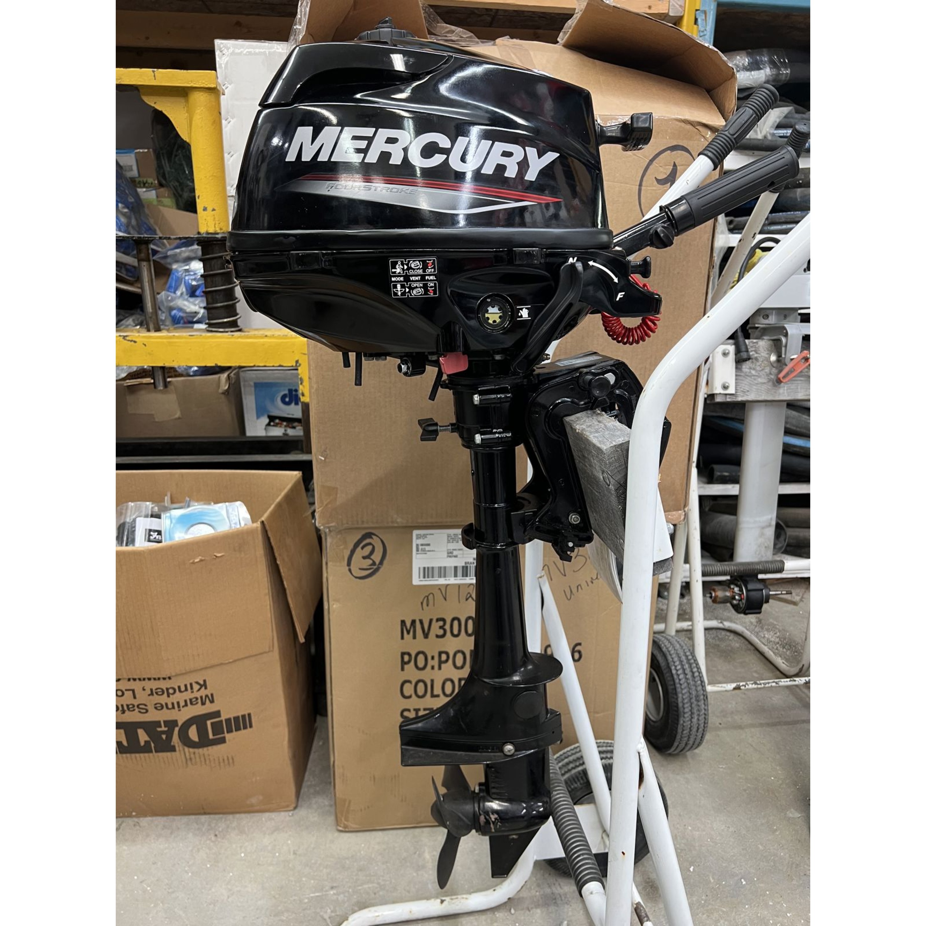 USED 2021 MERCURY 2.5 OUTBOARD SHORT SHAFT SERIAL#1R210108 USED 2021 MERCURY 2.5 OUTBOARD SHORT SHAFT SERIAL#1R210108