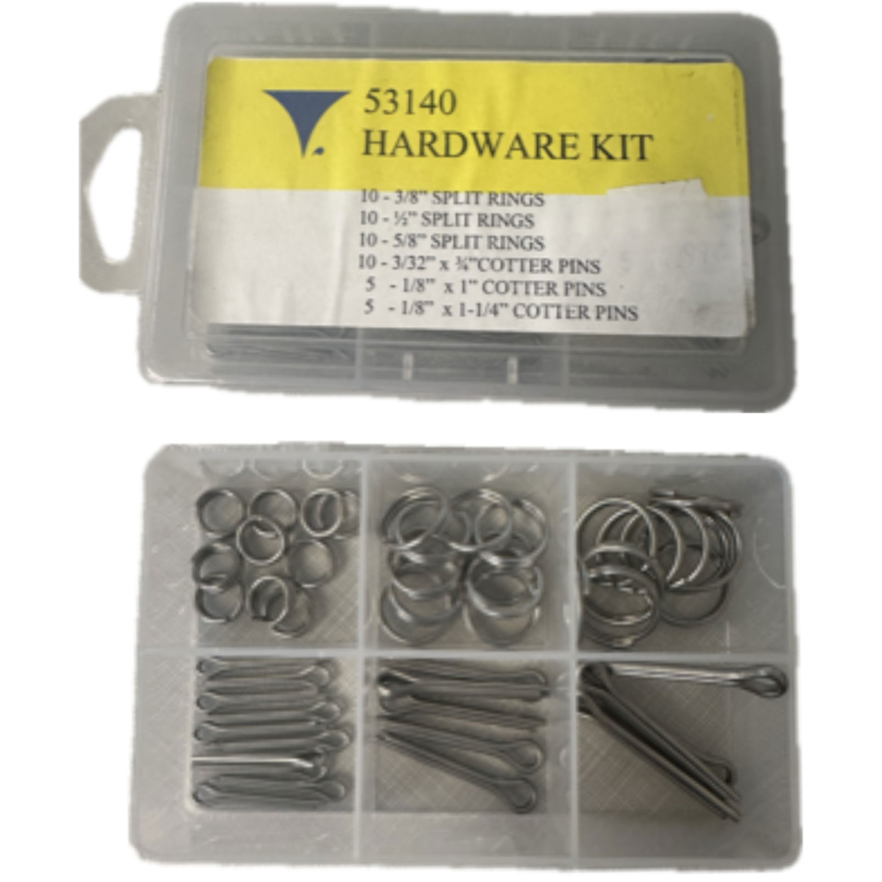 HARDWARE KIT - SPLIT RINGS & COTTER PINS