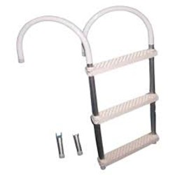 LADDER 3 STEP ALUMINUM NO SLIP HOOK
