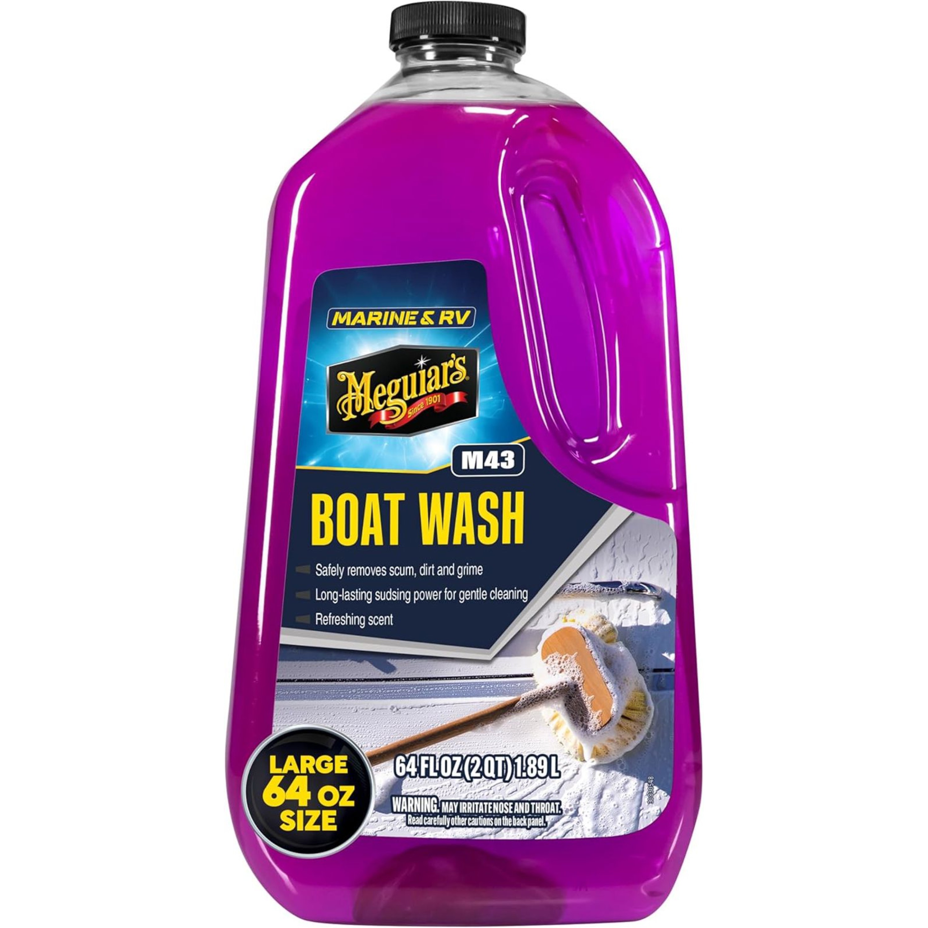 MEGUIARS BOAT WASH 64 OZ PURPLE