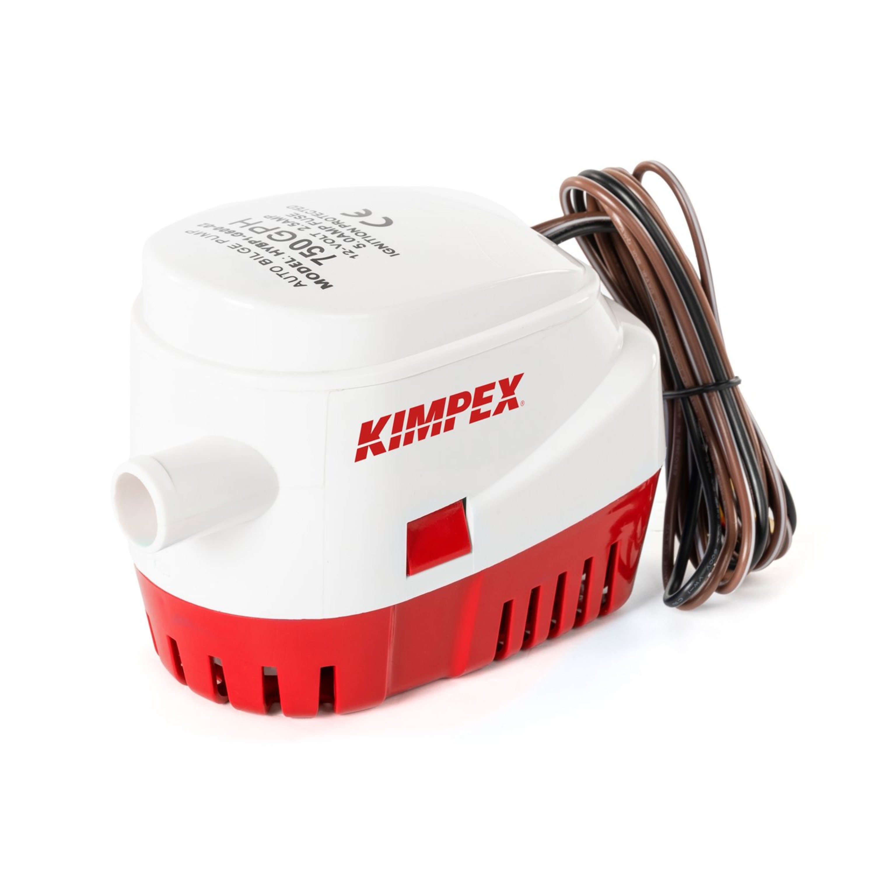 BILGE PUMP WITH FLOAT SWITCH 12V 750 GPH