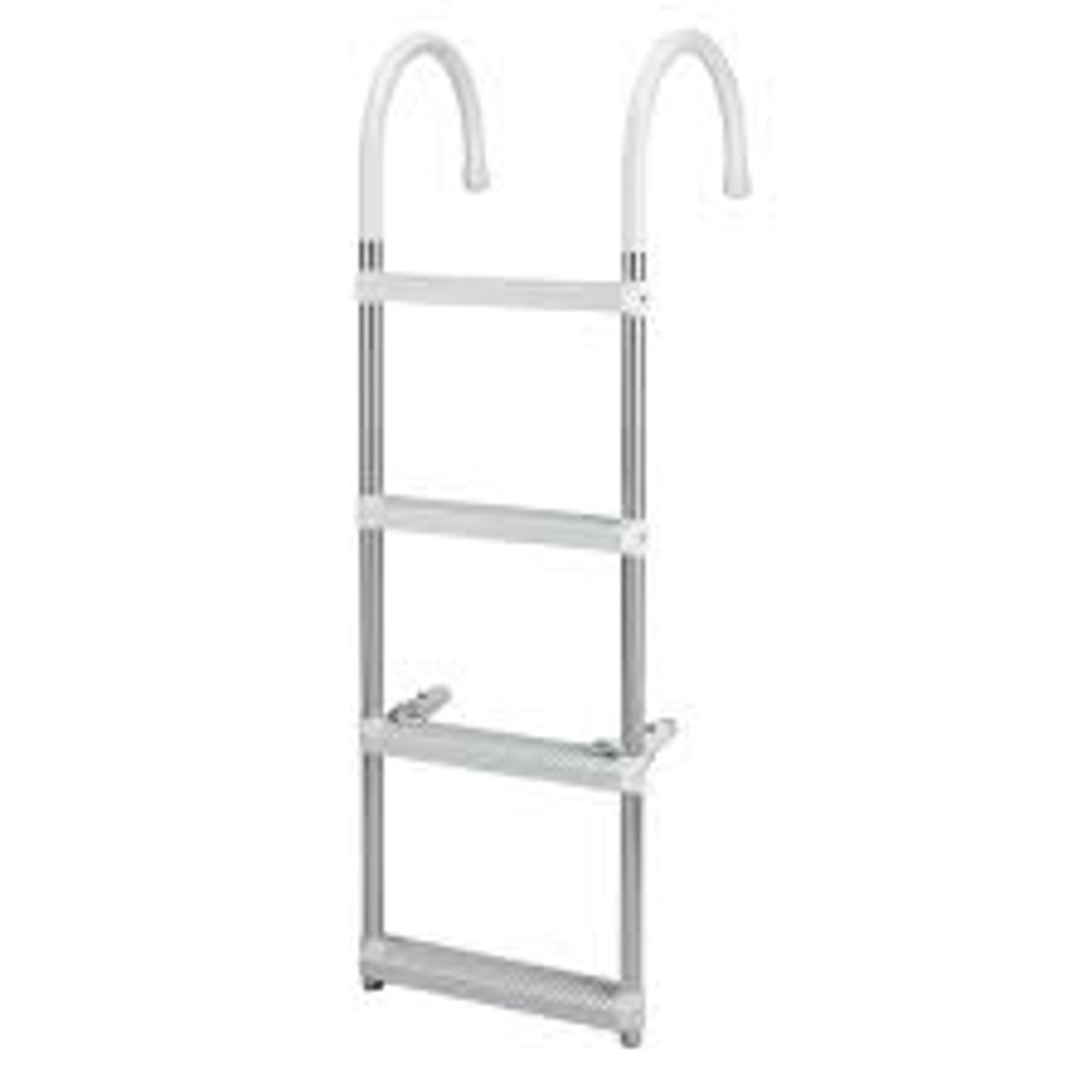 LADDER FOLDING PVC 5 STEP ALUM