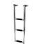 LADDER TELESCOPING 3 STEP SS NARROW 8 1/4" WIDE