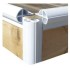 DOCK EDGE CORNER EDGE PROFILE WHITE 8'