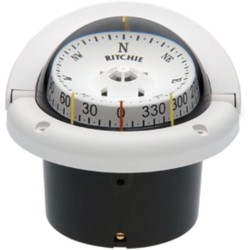 COMPASS RITCHIE HELMSMAN HF-743 FLUSH MOUNT WHITE COMPASS RITCHIE HELMSMAN HF-743 FLUSH MOUNT WHITE