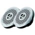 FUSION FULL RANGE 2 WAY SPEAKERS 4" 120 WATTS ICE WHITE SPEAKER COVERS