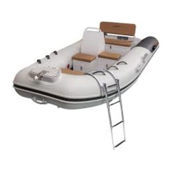 VICTORY LADDER,SS316 3 STEP INFLATABLE BOATS 13.4"W. 34.15" DEPLOYED.15"STOWED