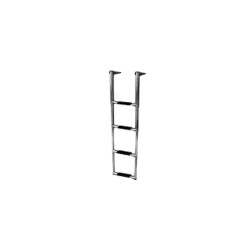LADDER TELESCPC  SS 4 STEP NARROW 8 1/4 WIDE LADDER TELESCPC  SS 4 STEP NARROW 8 1/4 WIDE